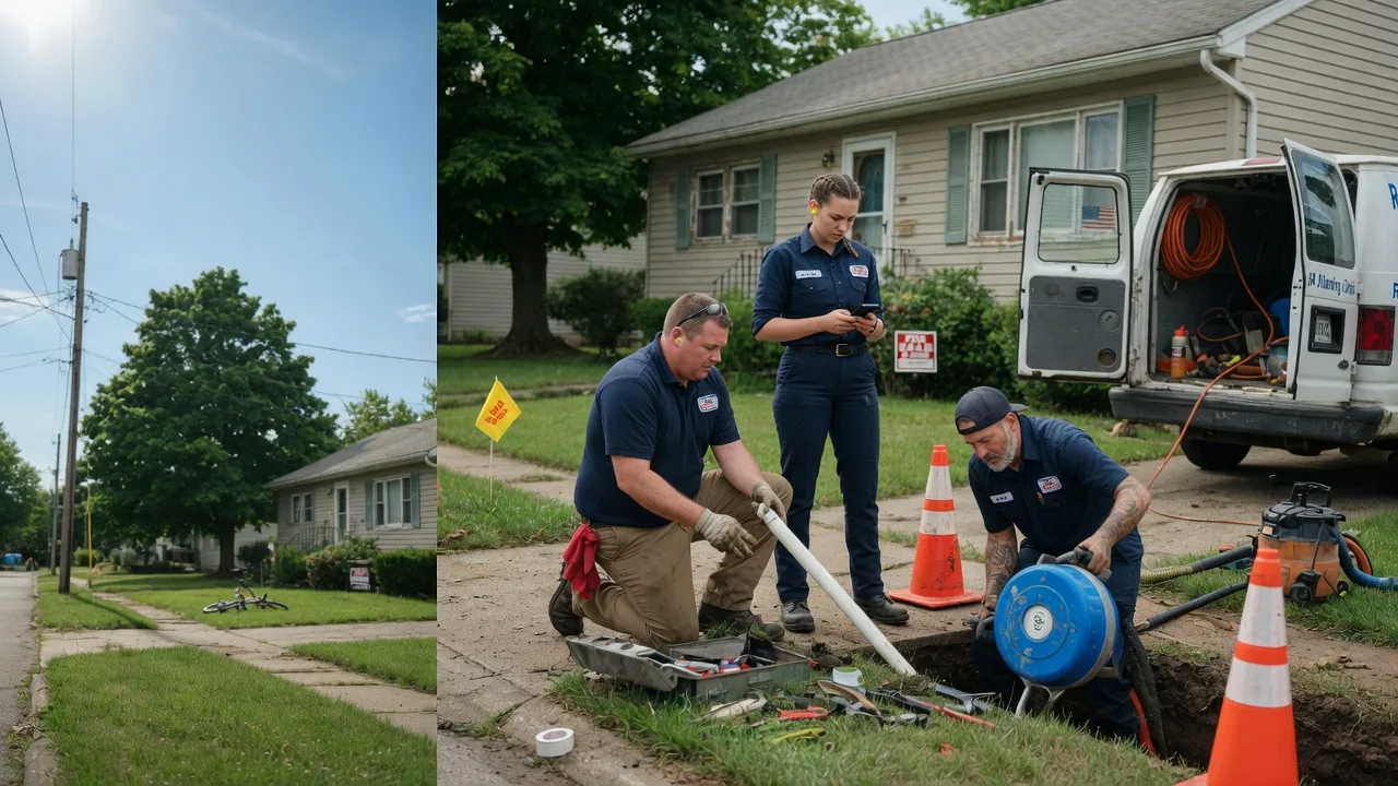Sewer Line Repair in Hillsboro, IL near me